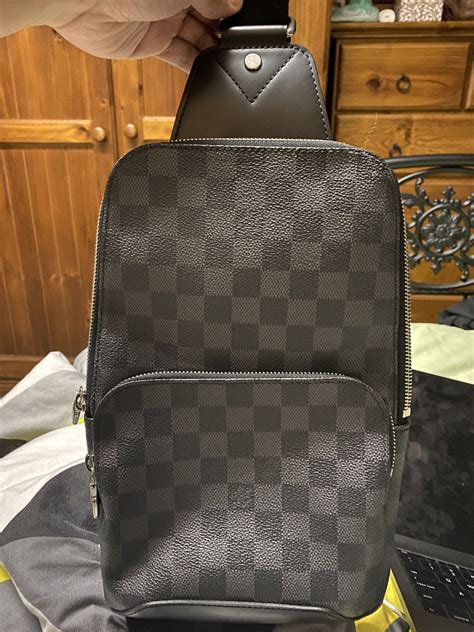 Legit check Louis Vuitton Avenue Sling Bag : r/Louisvuitton 